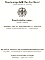 Medical Klasse 2 nach JAR-FCL 3 (deutsch) Medical Klasse 2 nach JAR-FCL 3 (deutsch)